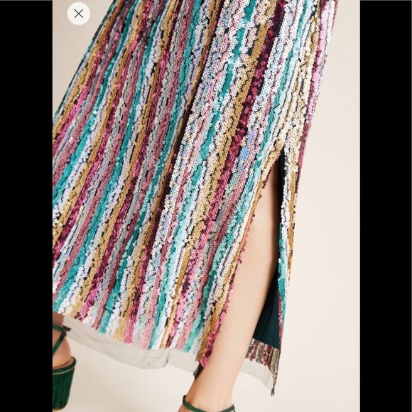 Marguerite sequenced slip dress - Picture 3 of 5